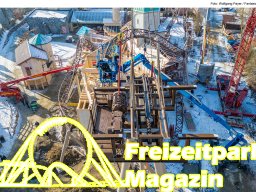 Aufbau des Themenbereichs „Sonnenbucht“ in FANTASIA (Januar 2025)